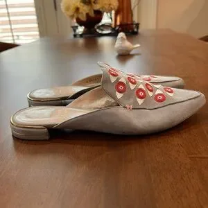 Stuart Weitzman Shoes Stuart Weitzman X Supermodel Gigi Hadid Eyelovemore Mules Size 75 Poshmark